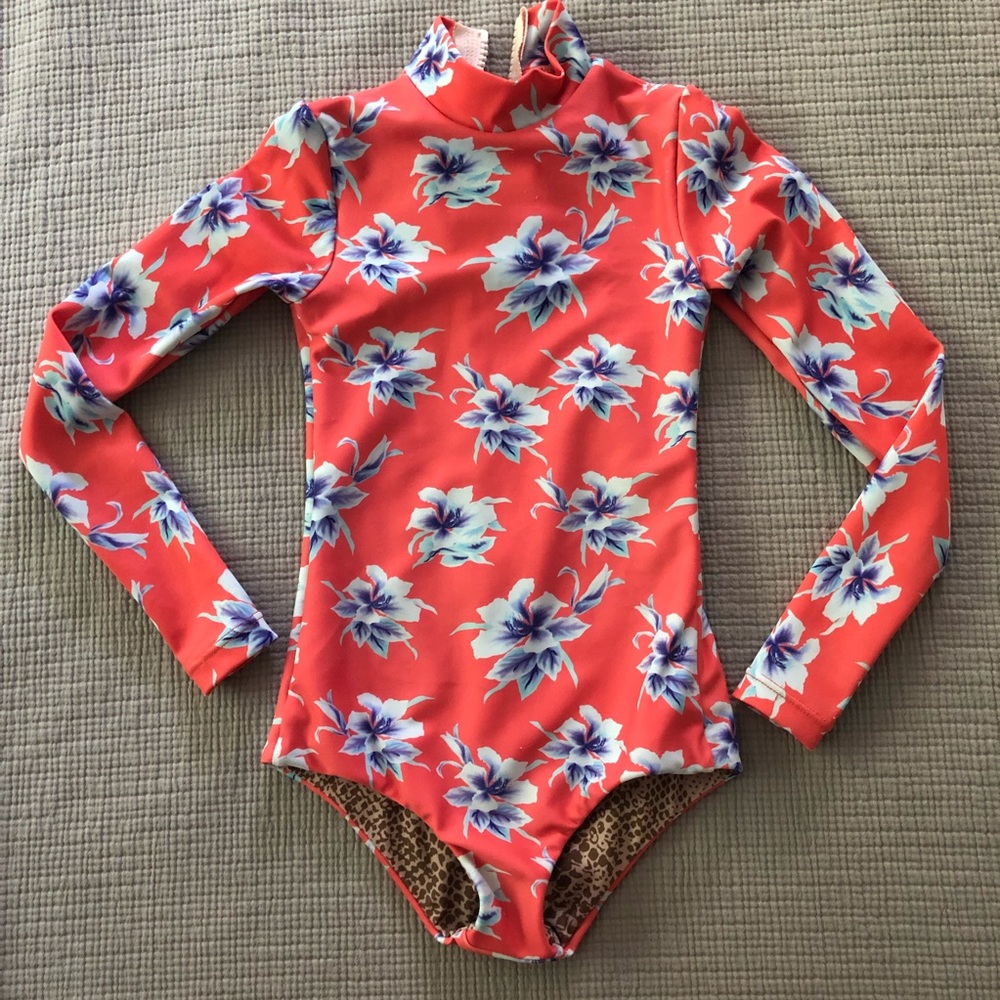 ACACIA Honey Ehukai Rashguard Vintage Aloha